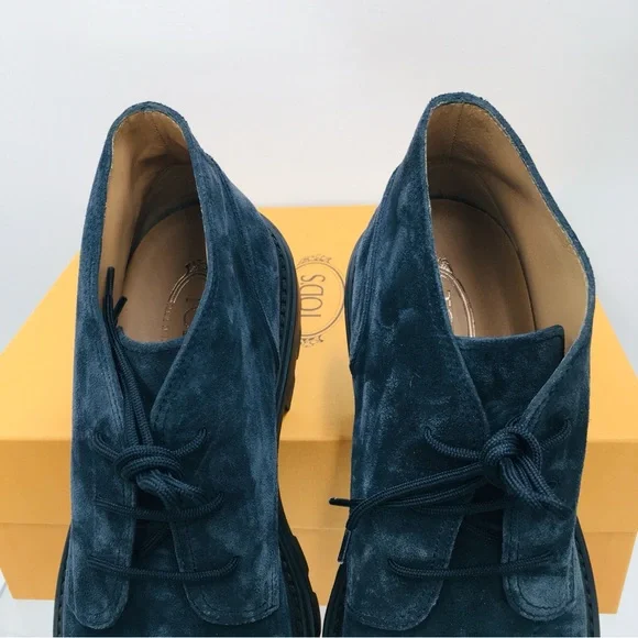 Tod’s - Suede Chukka Boots- Night- Men’s Size US 9 M